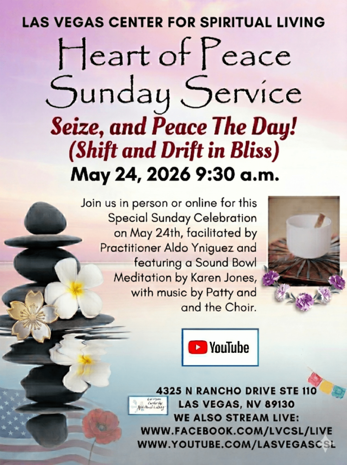heart of peace, may 2026