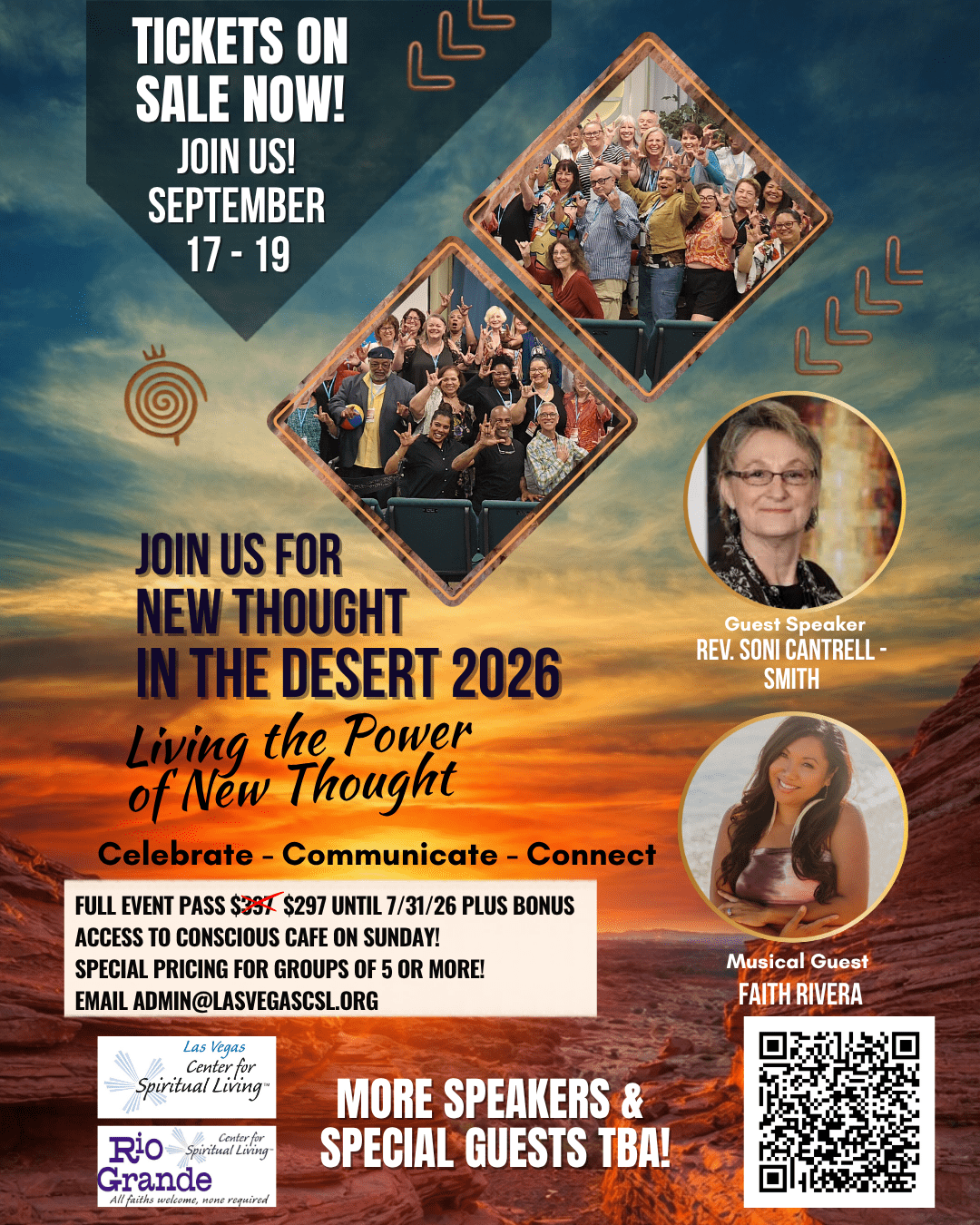 new thought in the desert 2026