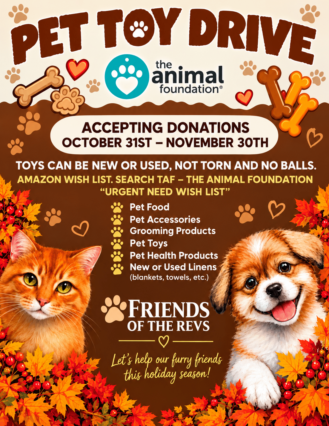 Pet Toy Drive